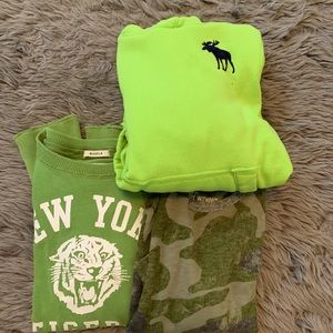 Boys Sz 8 JCrew, Sz Small Abercrombie Kids